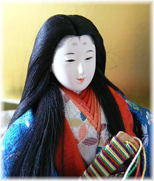 Young Empress, Japanese doll of  Emi Wada, Oscar prize winner