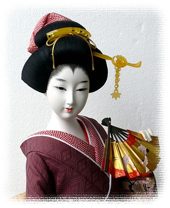 Japanese traditional interior doll, 1970's