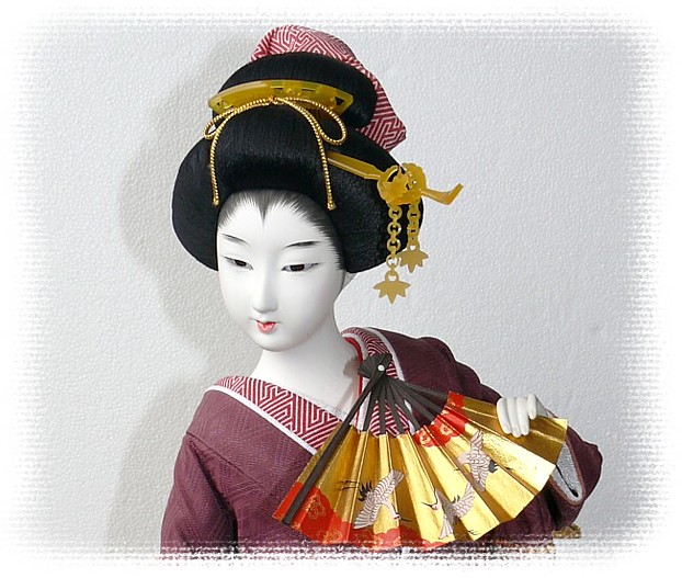 Japanese traditional interior doll, 1970's