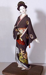 japanese antique doll, 1920's