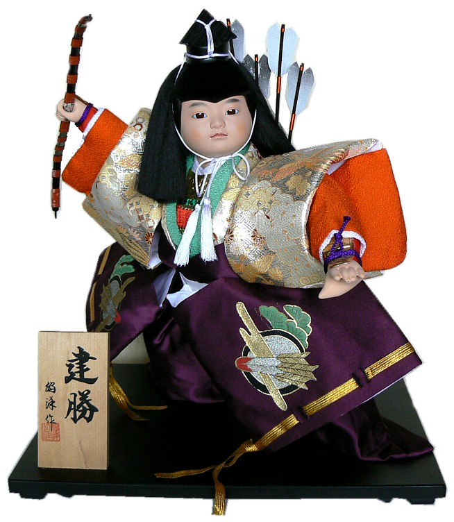 japanese interior samurai doll, 1960's