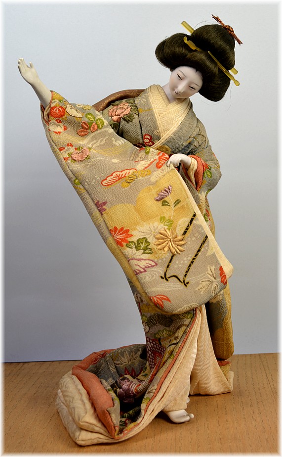 japanese antique doll in The Black Samurai Online Store