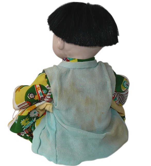 japanese ichimatsu doll of a baby boy, 1930's 