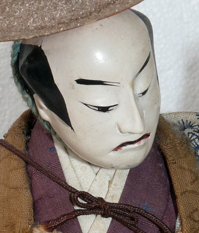 Japanese antique doll of a late Edo era