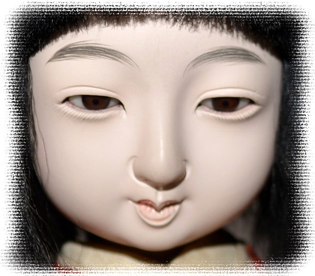 japanese antique doll of a girl, 1920's