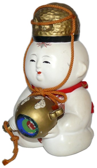 japanese antique doll from Kyoto