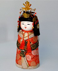 Japanese  kimekomi Doll, 1960's