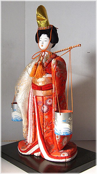 japanese traditional doll, 1960's. The Black Samurai Online Store