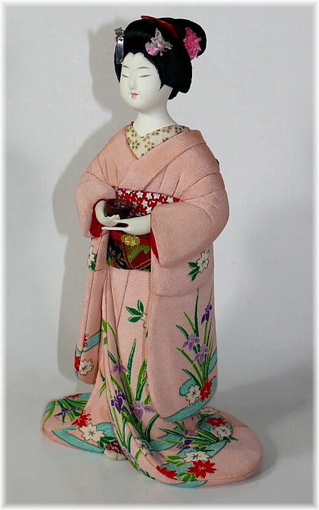 japanese traditional kimekomi doll