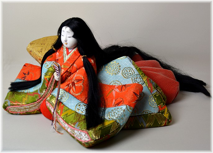 japanese kimekomi princess doll