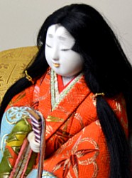 Japanese Long Hair Princess Doll, 1950's