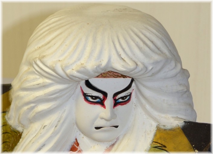 japanese hakata figurine od Kabuki Theatre Character