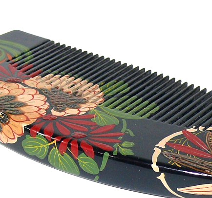 japanese antique  hair comb