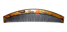 japanese antique hair comb, 1860's