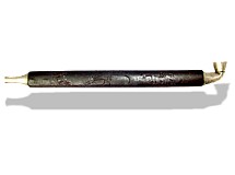 japanese antique iron  smoking pipe