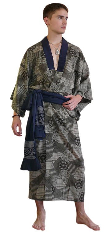 japanese traditional man's kimono