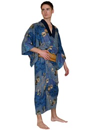 japanese traditional man's kimono 