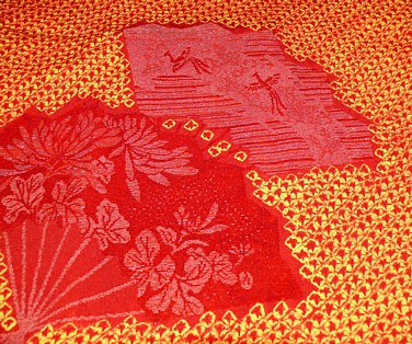 japanese haori silk fabric pattern