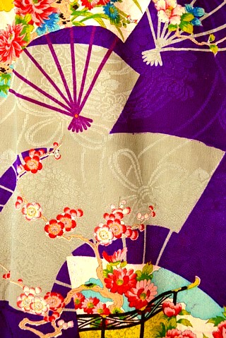 japanese silk antique kimono fabric design