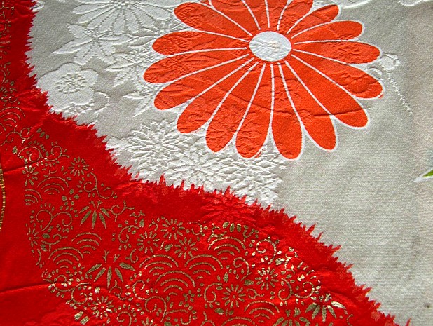 japanese traditional kimono fabric pattern