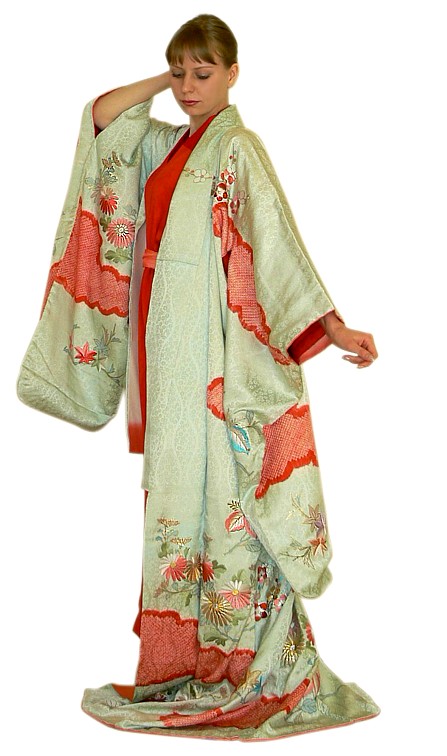 japanese kimono, antique