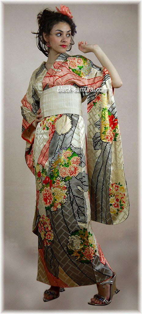 japanese silk kimono