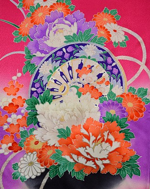 japanese picture on a kimono
