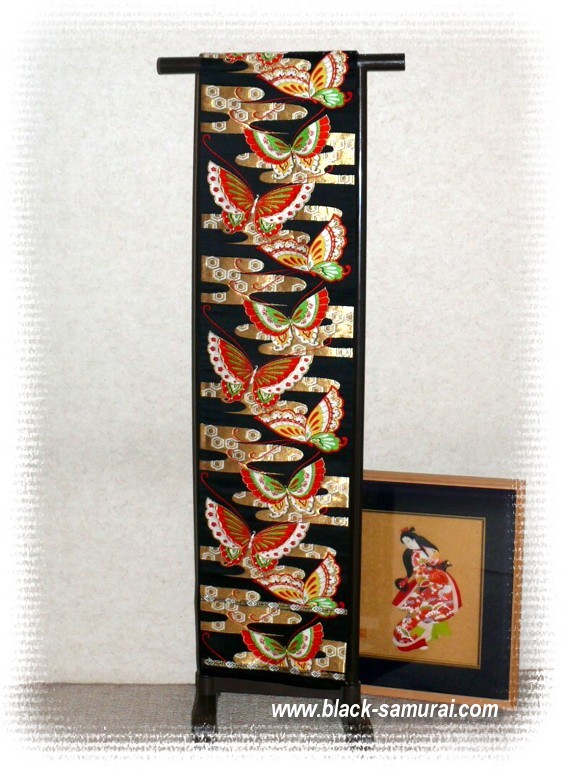 Japanese woman traditional obi belt  