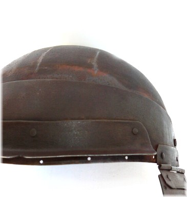 forehead protector folding iron helmet Tatatmi Bachi, Edo era