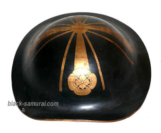 jingasa, samurai warrior lord helmet