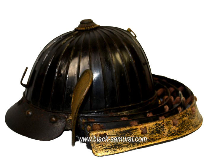 Samurai Warrior Iron Helmet - KABUTO, Momoyama era