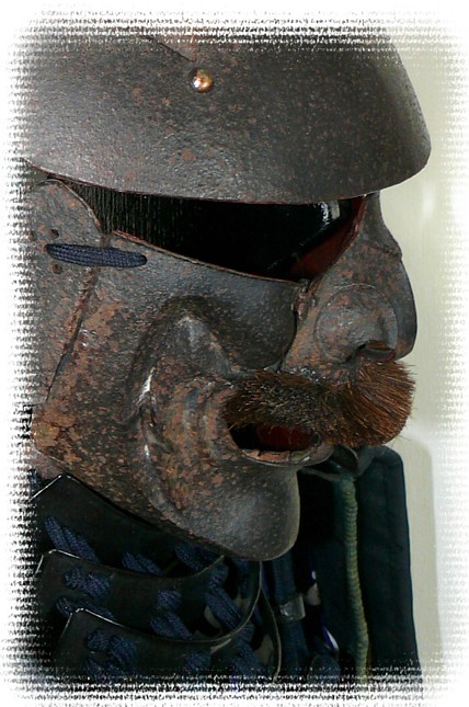 menpo - samurai warrior protective mask