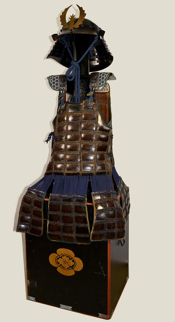 Samurai Warrior suit of folding armor KARUTA TATAMI GUSOKU, of Edo era