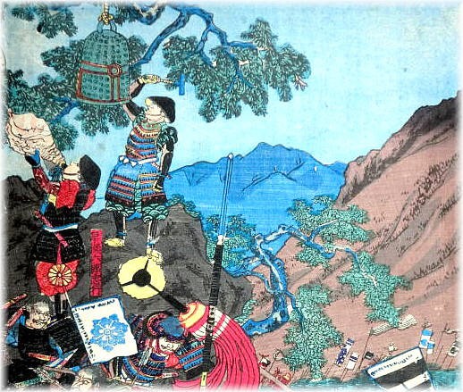 japanese samurai warrior's shell trumpet JINKAI for battle signals
