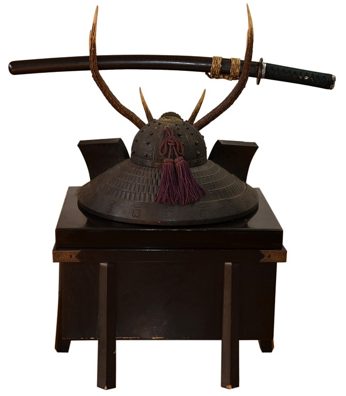 japanese antique swords stand